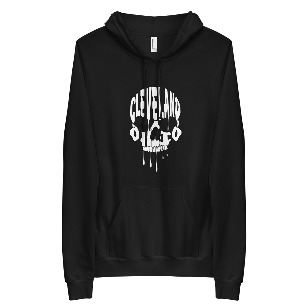 Cleveland Ohio Skull Hoodie